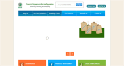 Desktop Screenshot of fmsfindia.org.in
